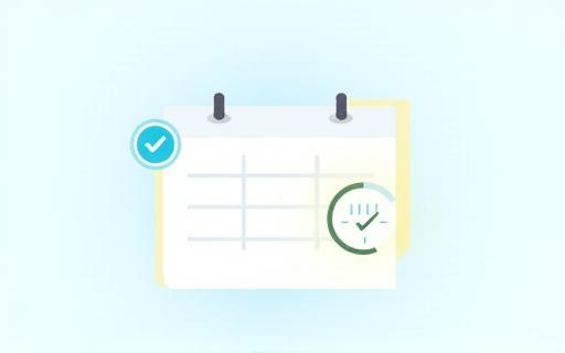 Graphic illustrating the convenience of automatic vignette renewal with a calendar and checkmark